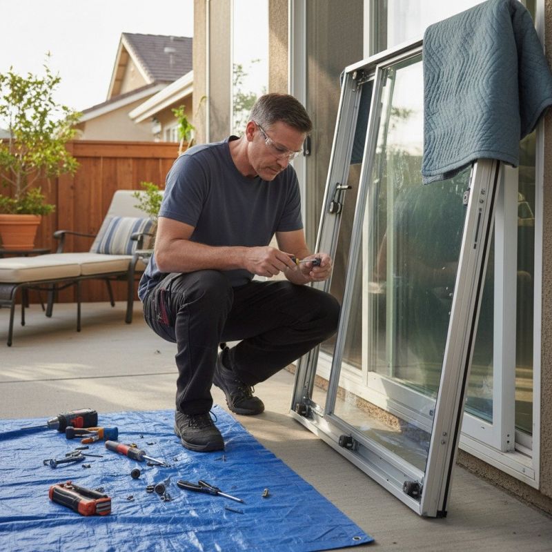 Folding Door Repair
